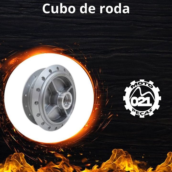 Cubo de Roda, peça de Rodagem para moto — 021 Moto Peças Vargem Pequena RJ