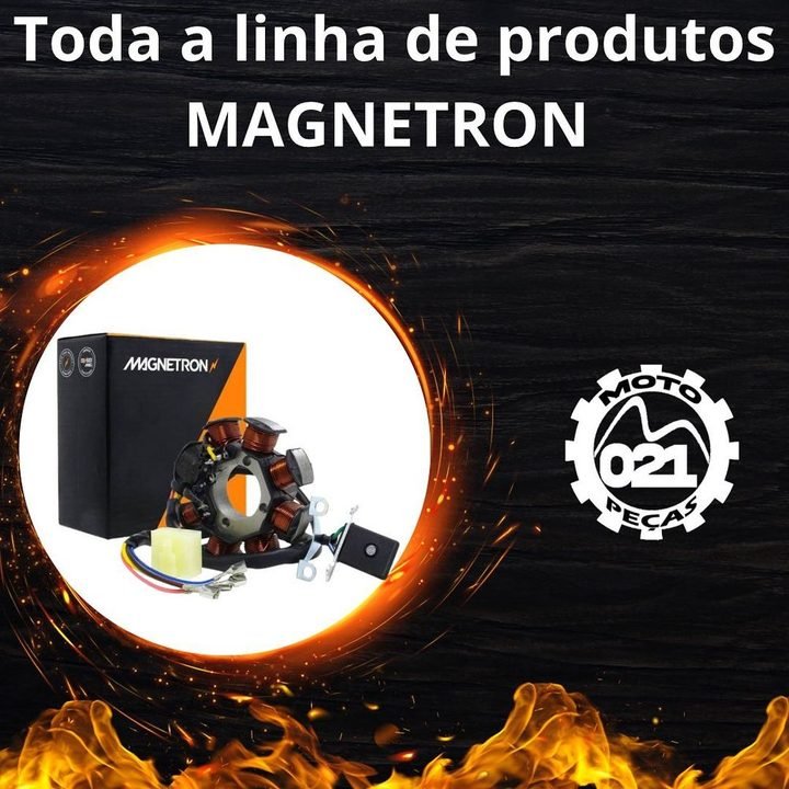Kit Elétrico Magnetron, peça de Elétrica para moto — 021 Moto Peças Vargem Pequena RJ